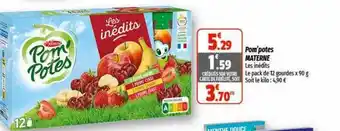 Coccinelle Supermarché Pom'potes materne offre