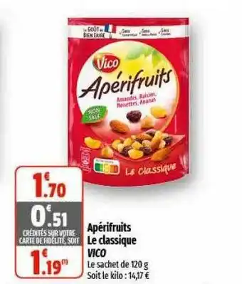 Apérifruits le classique vico