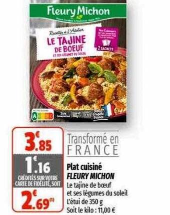 Coccimarket Plat cuisiné fleury michon offre