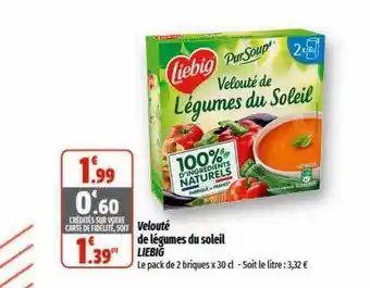 Velouté de légumes du soleil liebig