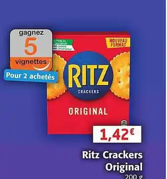 Colruyt Ritz crackers original offre