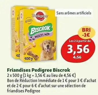 Friandises pedigree biscrok