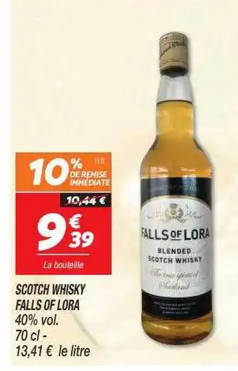 Netto Scotch whisky falls of lora 40% vol. offre