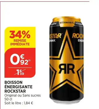 Boisson Energisante Rockstar
