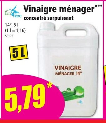 Norma Vinaigre Menager offre