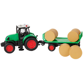 Action Tracteur avec remorque offre