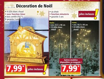 Norma Decoration De Noel offre