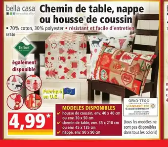 Norma Chemin De Table, Nappe Ou Housse De Coussin offre