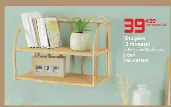 Gifi Étagère 2 niveaux offre