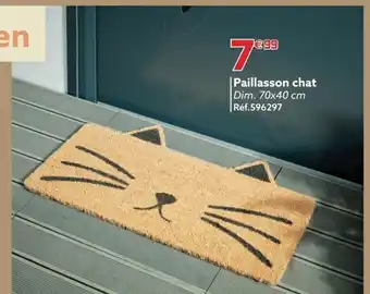 Gifi Paillasson chat offre