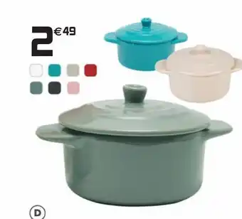 Gifi Mini cocotte offre