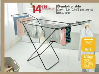 Gifi Étendoir pliable offre