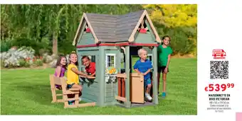 Maisonnette en bois victorian