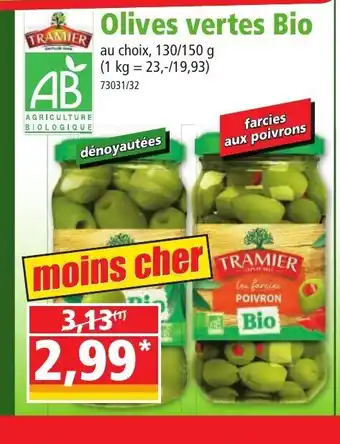 Norma Olives Vertes Bio offre