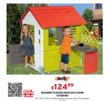 Trafic Maisonnette nature house avec cuisine extérieure offre