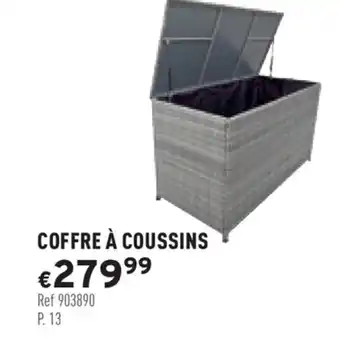 Trafic Coffre à coussins offre