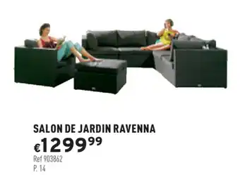 Salon de jardin ravenna