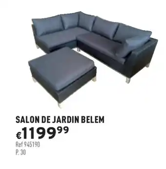 Trafic Salon de jardin belem offre