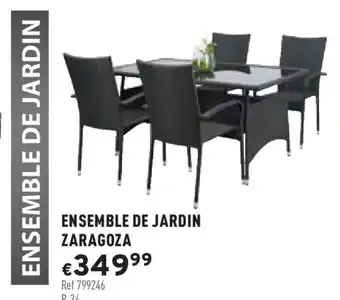 Trafic Ensemble de jardin zaragoza offre