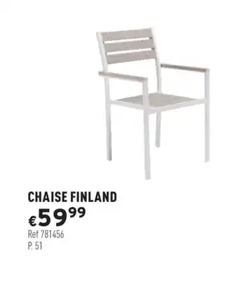 Trafic Chaise finland offre
