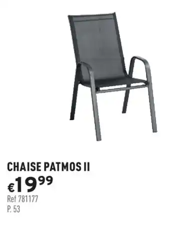 Trafic Chaise patmos II offre