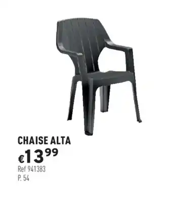 Trafic Chaise alta offre
