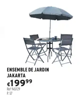 Trafic Ensemble de jardin jakarta offre