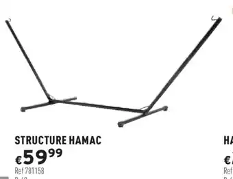 Trafic Structure hamac offre