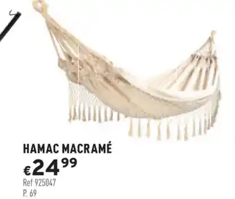 Trafic Hamac macramé offre