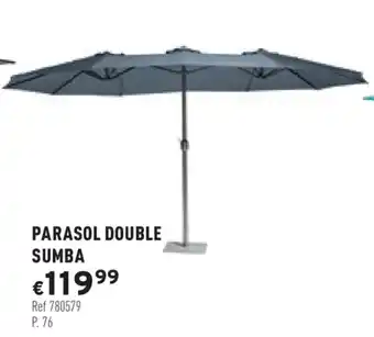 Trafic Parasol double sumba offre