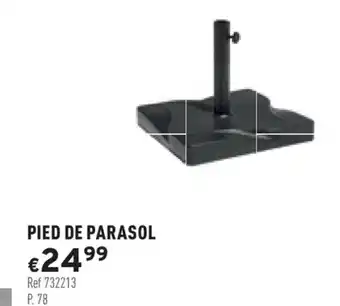 Trafic Pied de parasol offre