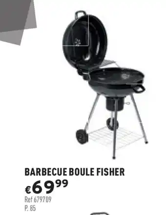 Trafic Barbecue boule fisher offre