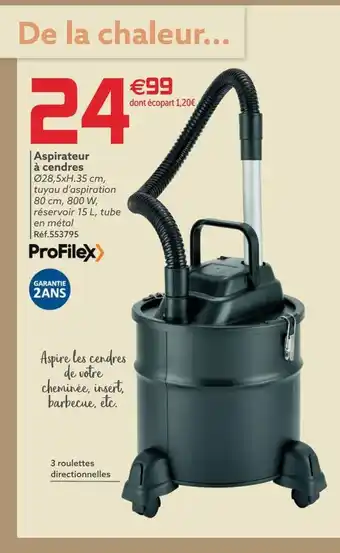 Gifi Aspirateur a cendres offre
