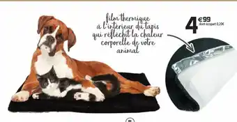 Gifi Tapis thermique pour animaux offre