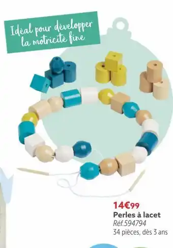 Gifi Perles a lacet offre
