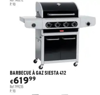Barbecue Ă gaz siesta 412