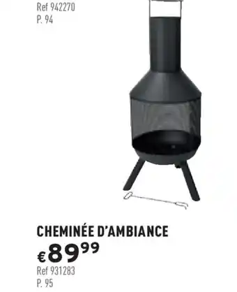 Cheminée d'ambiance
