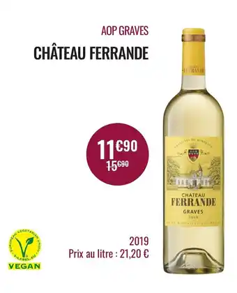 Nicolas Château ferrande offre