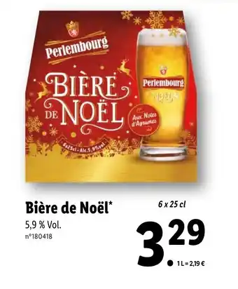BiÚre de noël