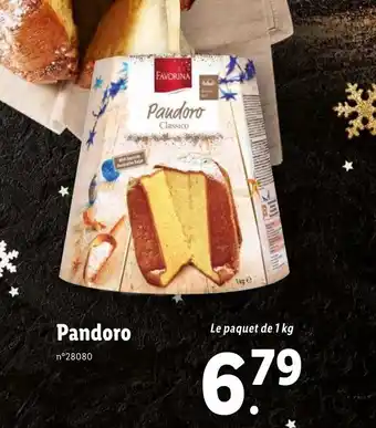 Lidl Pandoro offre