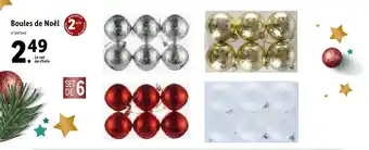 Lidl Boules de noël offre