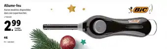 Lidl Allume-feu offre