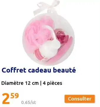 Action Coffret cadeau beautë offre