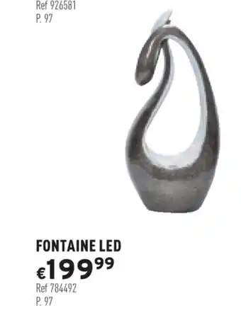 Trafic Fontaine led offre