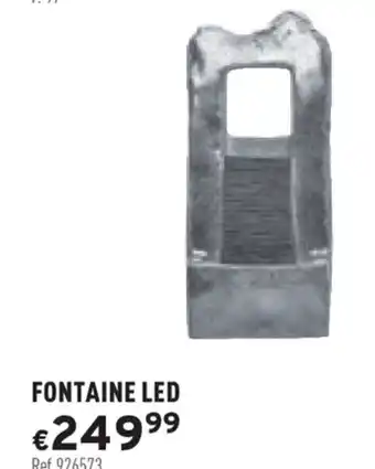 Trafic Fontaine led offre