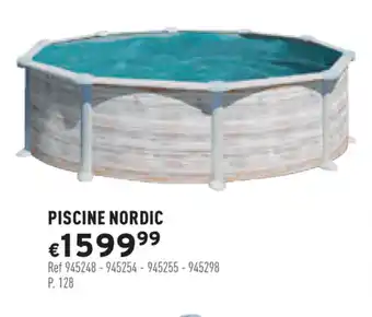 Trafic Piscine Nordic offre