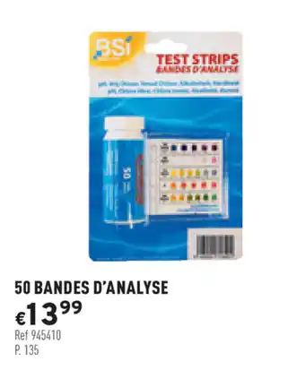 50 Bandes d'Analyse