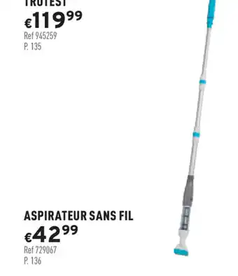 Trafic Aspirateur sans fil offre