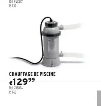 Trafic Chauffage de Piscine offre
