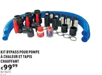 Trafic Kit Bypass pour Pompe à Chaleur et Tapis Chauffant offre